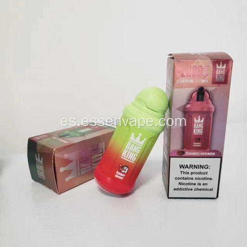 Vape de vape desechable Bang King 12000 Sandía Bubblegum